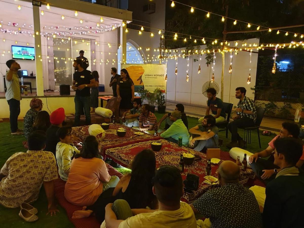 Urban Nomads Pune Riverside Colive Cowork Pansiyon Dış mekan fotoğraf