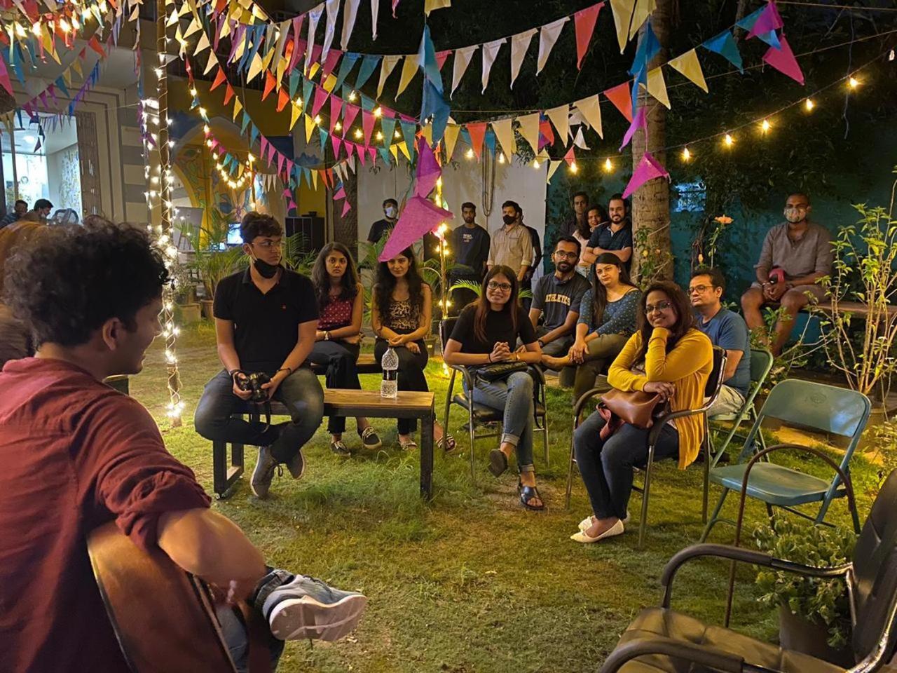 Urban Nomads Pune Riverside Colive Cowork Pansiyon Dış mekan fotoğraf